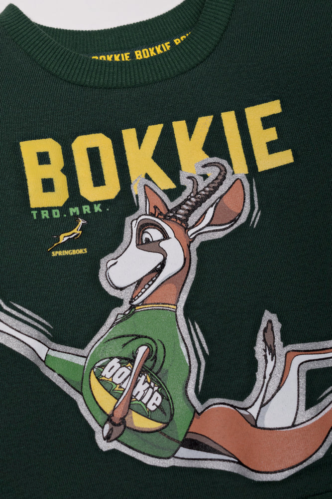 Bokkie Tracktop And Leggings Set Green