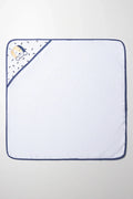 Dog Hooded Towel White (2)