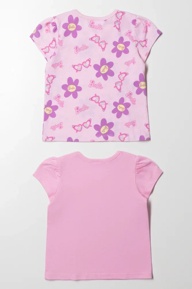 Barbie 2 Pack T-Shirts (2)
