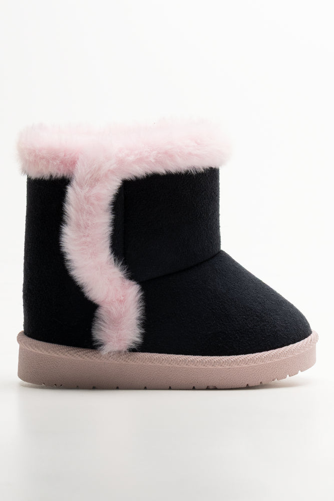 Unicorn Comfy Boots Navy (1)