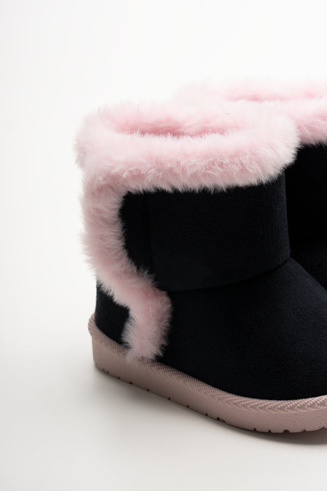Unicorn Comfy Boots Navy (3)