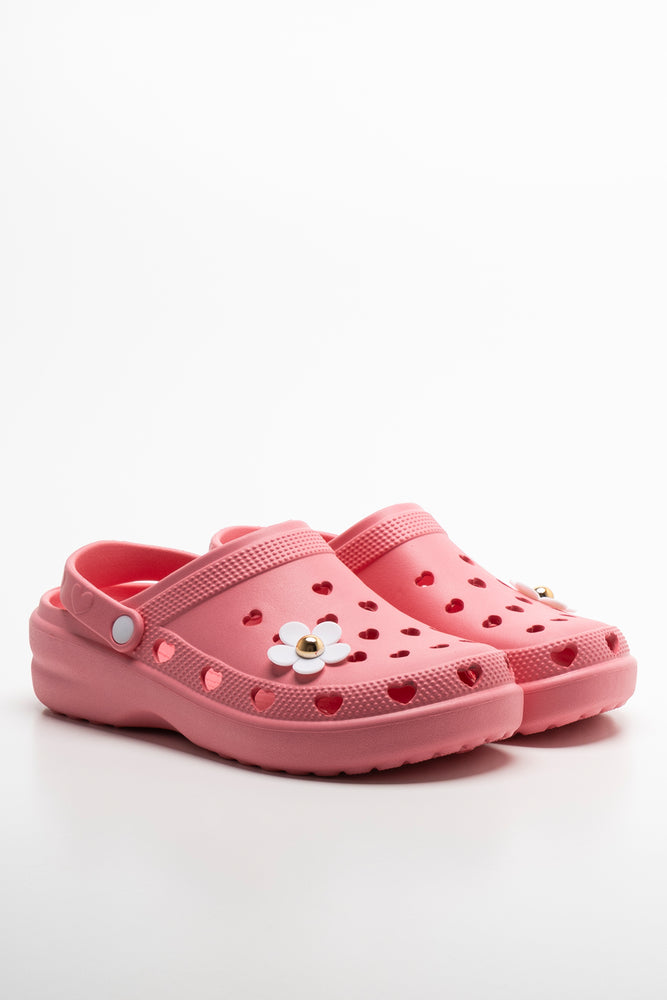 Daisy Clogs Pink