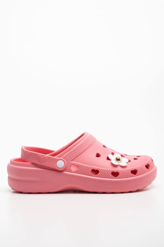Daisy Clogs Pink