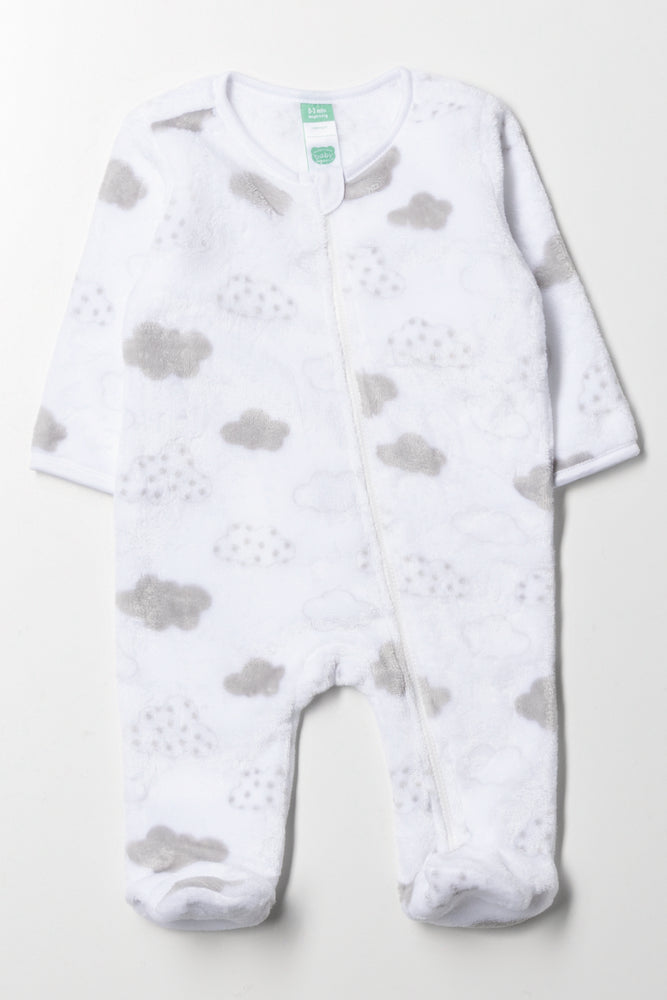 Cloud Babygrow White