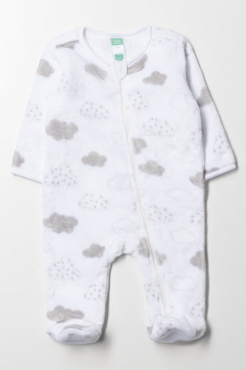 Cloud Babygrow White