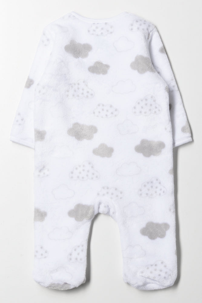 Cloud Babygrow White (2)