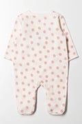 Hedgehog Babygrow Pink (2)