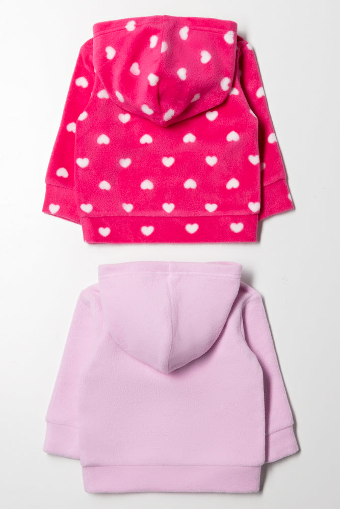 2 Pack Hoodies Pink And Lilac (3)