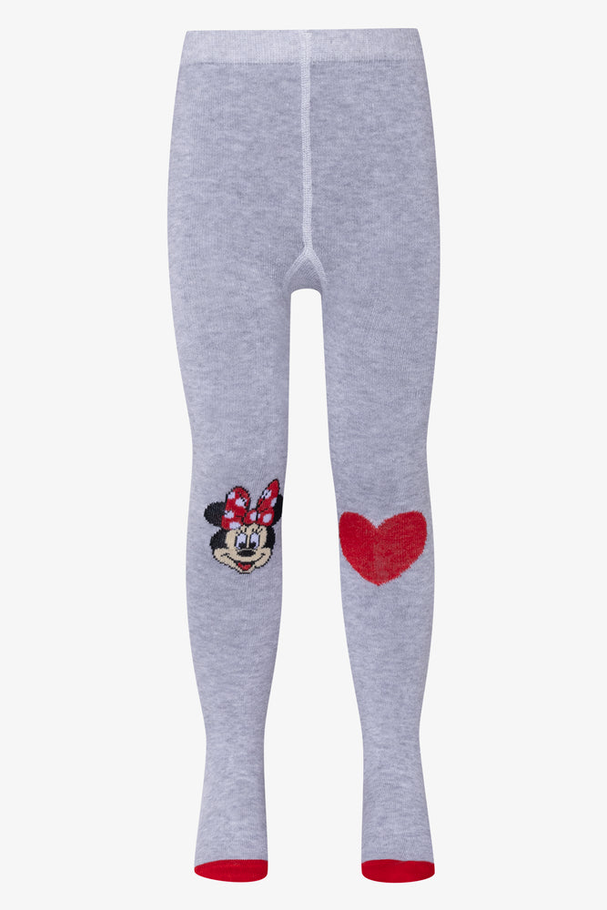 Minnie Mouse Tights Grey
