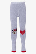 Minnie Mouse Tights Grey