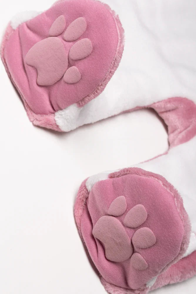 Bunny Babygrow Pink (2)