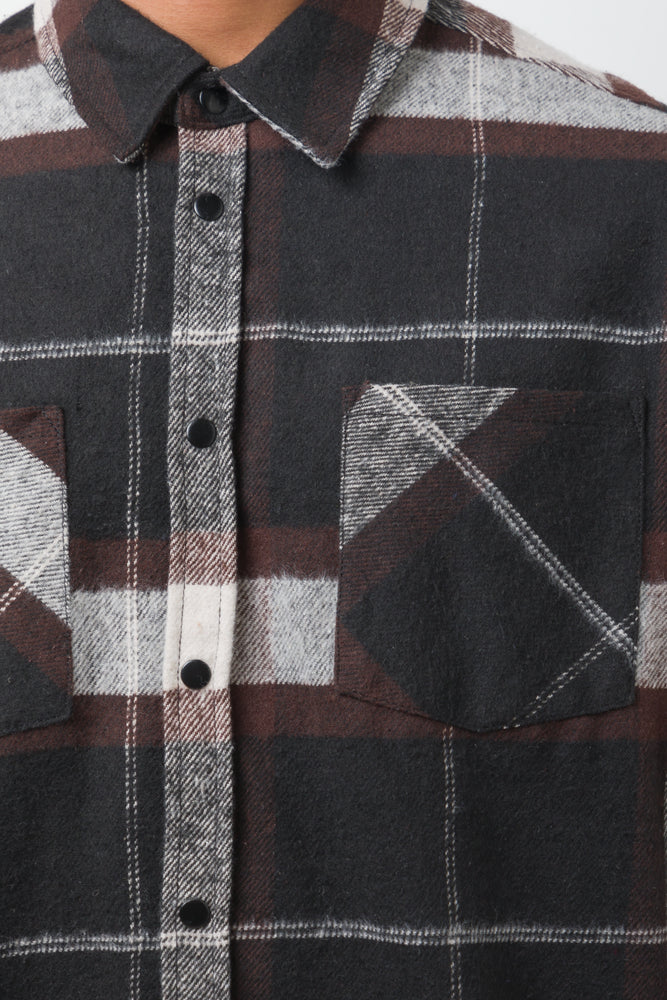 Flannel Shirt Brown (3)