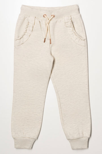 Frill Trackpants Natural
