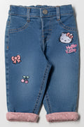 Hello Kitty Denim Jeans Blue