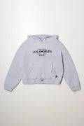 Embroidered Hoodie Grey