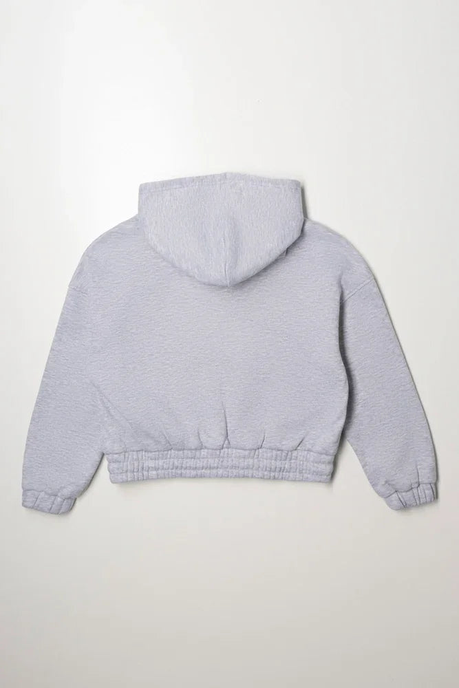 Embroidered Hoodie Grey (2)