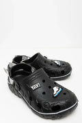 Clogs With Charms Black