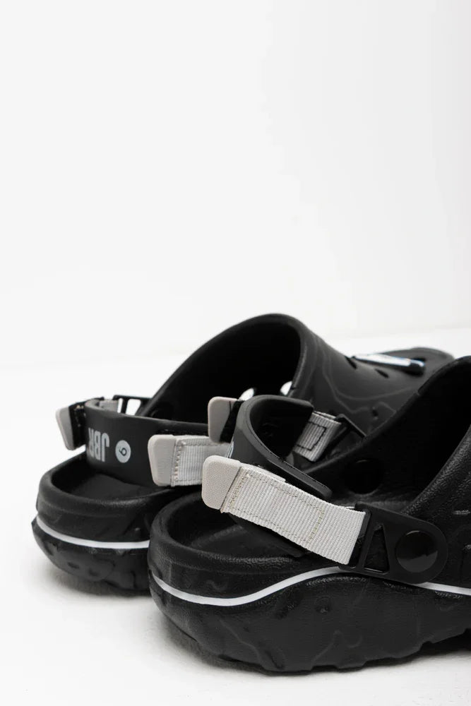 Clogs With Charms Black (3)