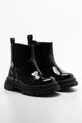 Minnie Mouse Chelsea Boots Black