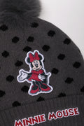 Minnie Mouse Beanie Dark Grey (1)