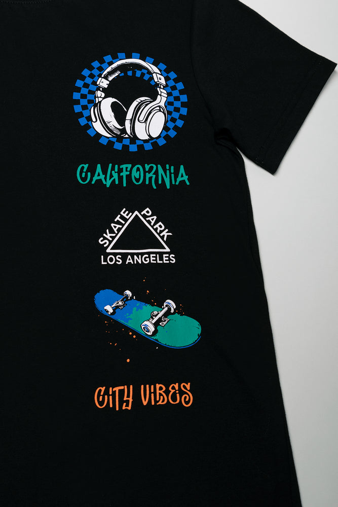 Short Sleeve T-Shirt Black (1)