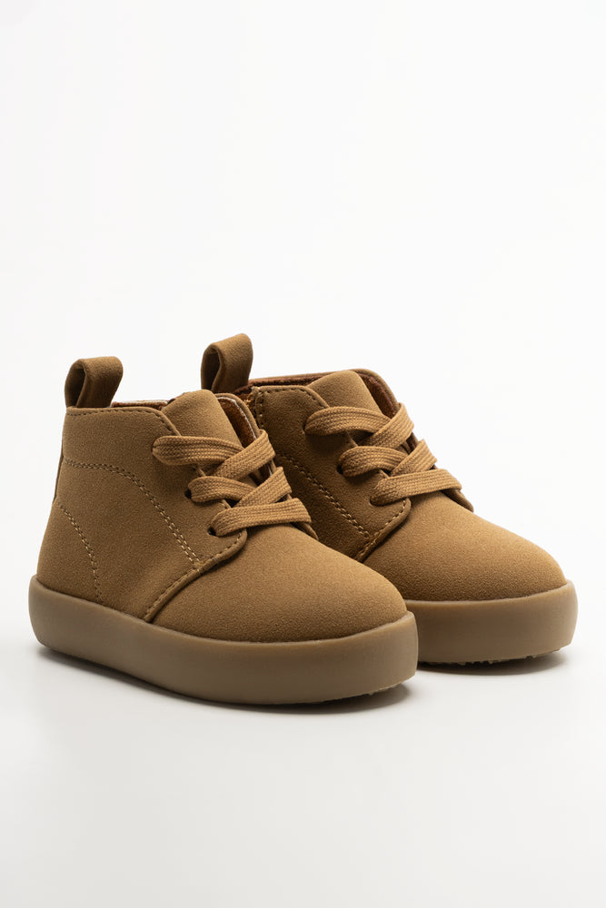 Hybrid High Top Sneakers Natural