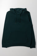 Embossed Hoodie Green