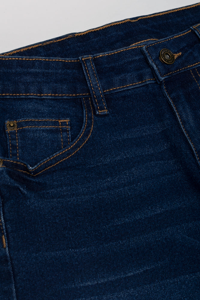 Denim Shorts Dark Blue