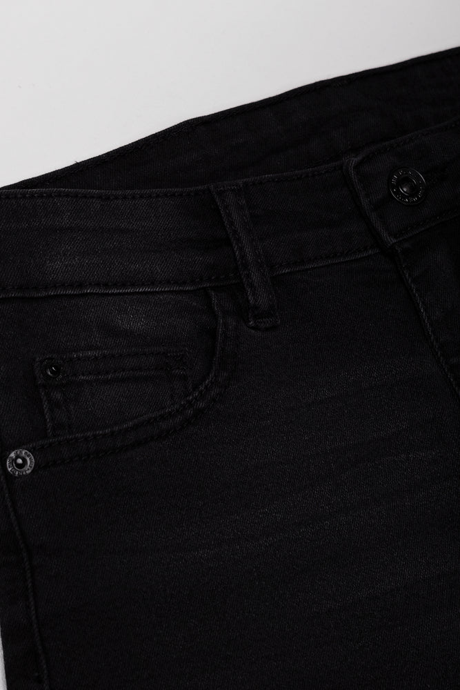 Denim Shorts Black