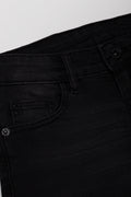 Denim Shorts Black (1)