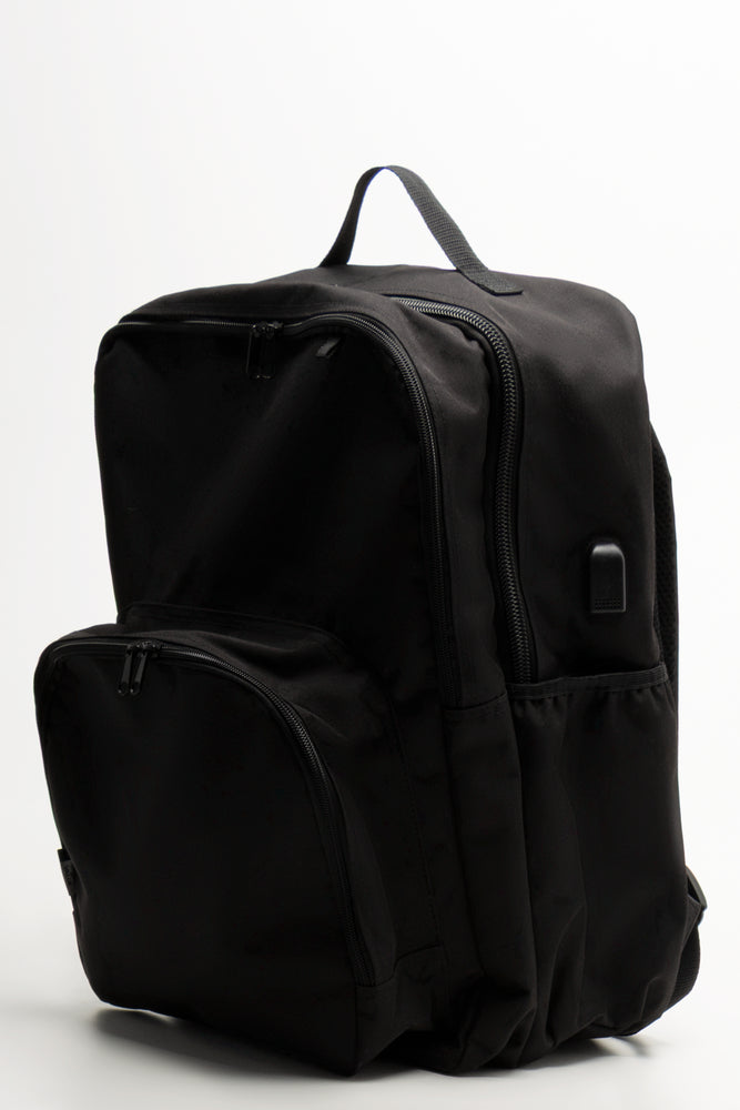 Jumbo Laptop USB Bag Black