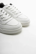 Lace Up Trainers White (2)