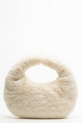 Faux Fur Handbag Natural (2)