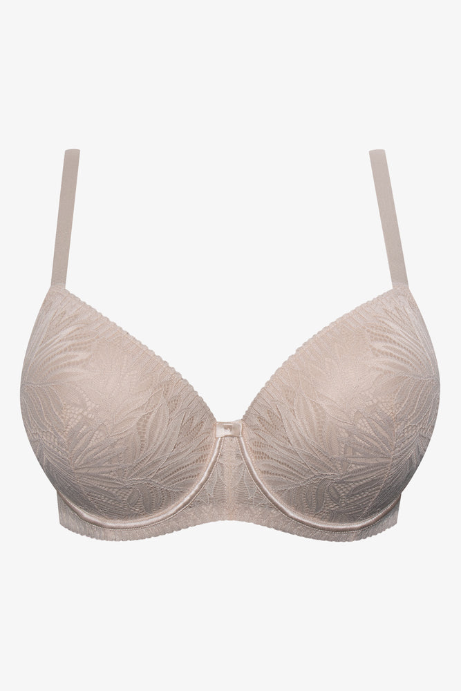 Plus Size 2 Pack Lace Balconette Bras Burgundy And Natural (2)
