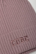 Embroidered Beanie Purple (1)