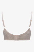 Plus Size 2 Pack Lace Non Padded Underwire Bras Burgundy And Natural (3)
