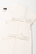 Bow Knit Top Cream (1)