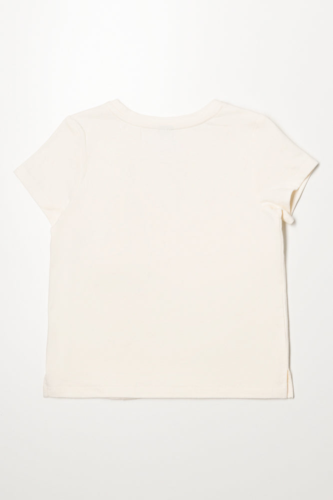 Bow Knit Top Cream (2)