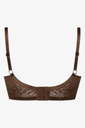 Plus Size 2 Pack Lace Balconette Bras Brown And Natural (3)