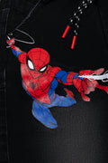 Spider-Man Denim Shorts Black (1)