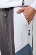 Straight Leg Cargo Jogger Trackpants Dark Grey (4)