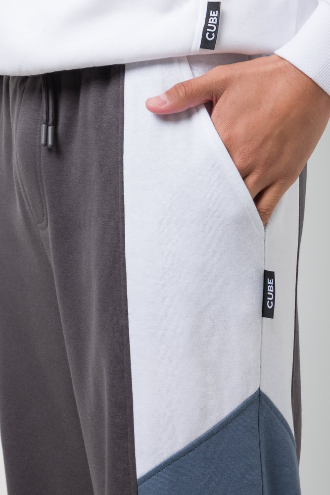 Straight Leg Cargo Jogger Trackpants Dark Grey (4)