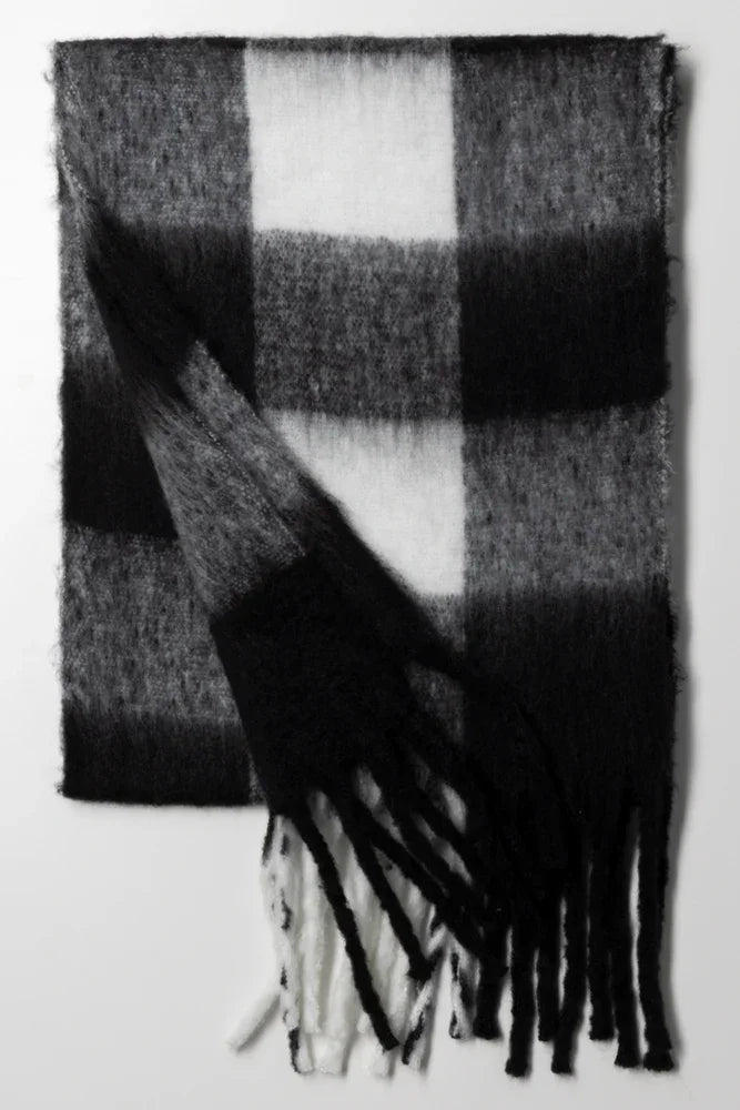 Blanket Scarf Black