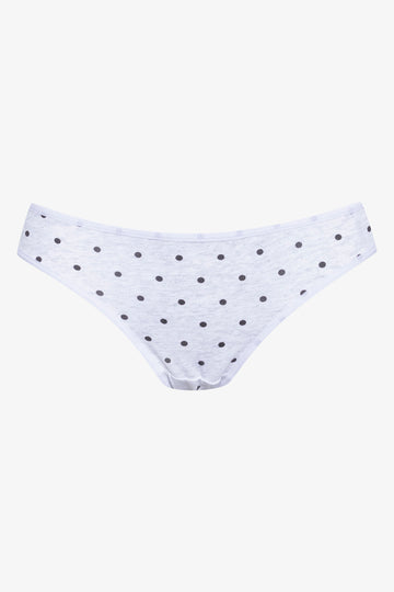 3 Pack Bikini Panties Grey, Pink And Black