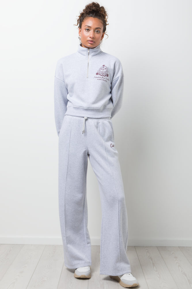 Wide Leg Joggers Grey