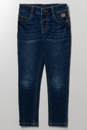 Skinny Denim Jeans Blue