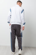 Colourblock Tracktop White (1)