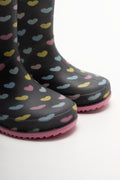 Heart Rainboots Navy (2)