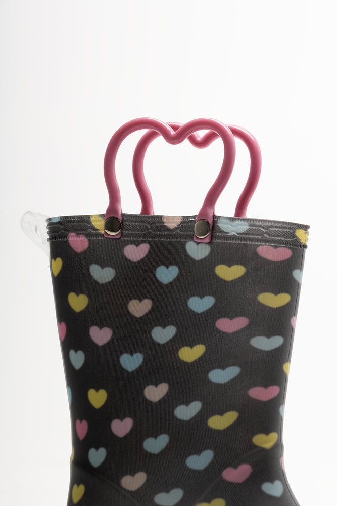 Heart Rainboots Navy (3)