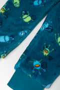 Monster Long Sleeve Pyjamas Green (2)